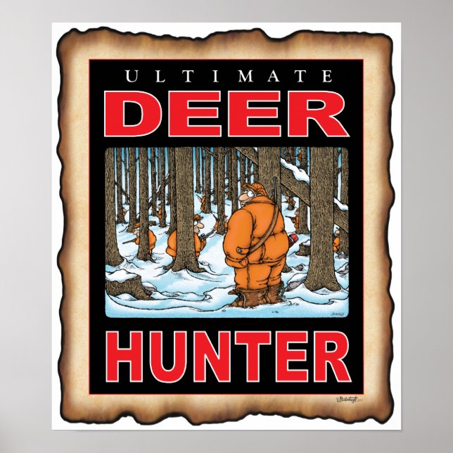 2 MANY ULTIMATE DEER HUNTER small poster (Framsidan)