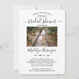 2 Möhippa för Virtuell Lång Avstånd i fotoskript Inbjudningar