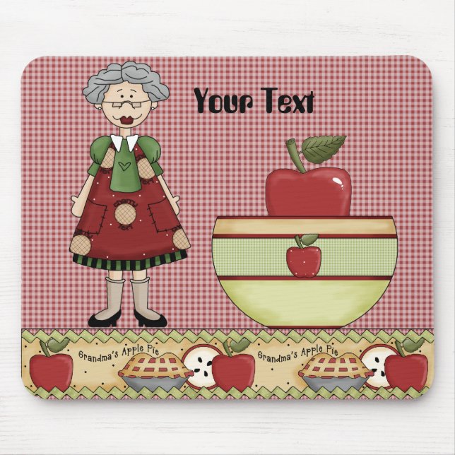 #2 Mormas paj Mousepad Musmatta (Framsidan)