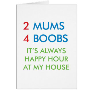 2 morsor hälsningskort