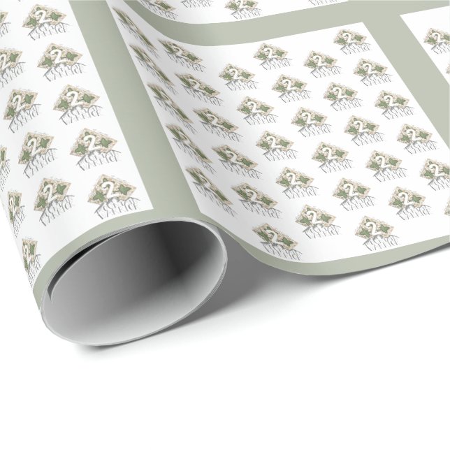 2 Mountain Warrior Post-Its Presentpapper (Rullad Hörn)