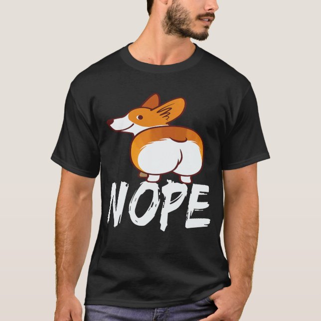 2 Nej - Corgi T Shirt (Framsida)