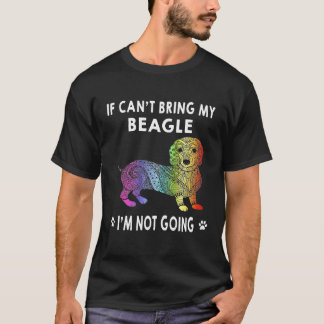 2 Om jag inte får ta med min Beagle så sticker jag T Shirt