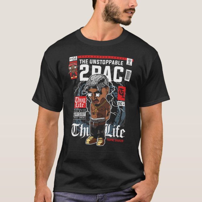 2 Pac | Funko T Shirt (Framsida)