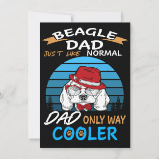 2 Pappa Beagle Pappa Kylare Inbjudningar