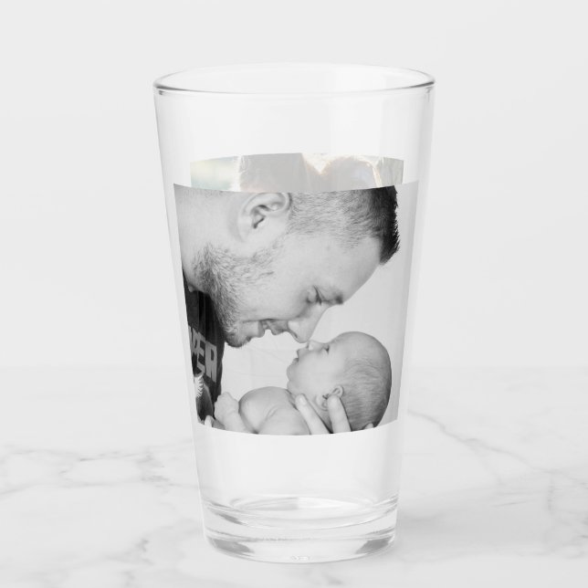 2 Photo Custom Double Sided  Glaskopp (Framsida)