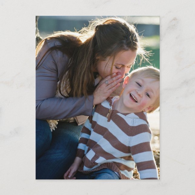 2 Photo Custom  Vykort (Framsida)