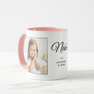 2-Photo Kärlek till Mormor/Mormor/Farmor/Annat Mugg