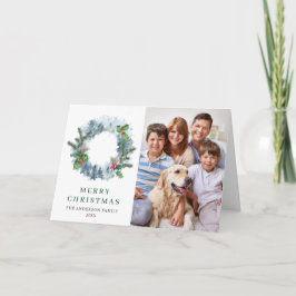2 PHOTO Ligcape Wandejul Holly Berry Helgkort