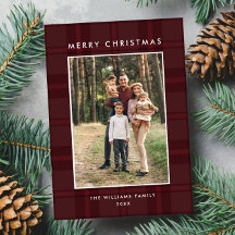 2 Photo Retro-julklapp Hälsning