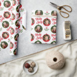 2 Photos Scrip Holly Jolly jul Ornament Presentpapper<br><div class="desc">Skriv ut barnets namn på den här rödomslutningen pappert för att lägga till en festlig beröring till alla julklappar du ge.</div>