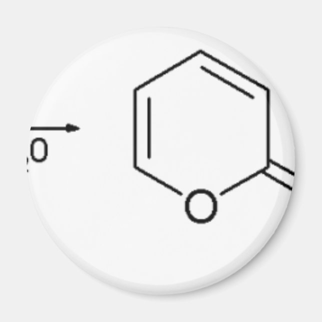 2-Pyridon kemisk syntes 1 Magnet (Framsidan)
