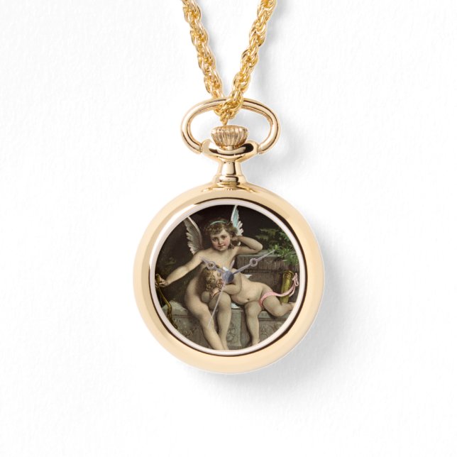 2 retrocupider sitta armbandsur (Framsida)