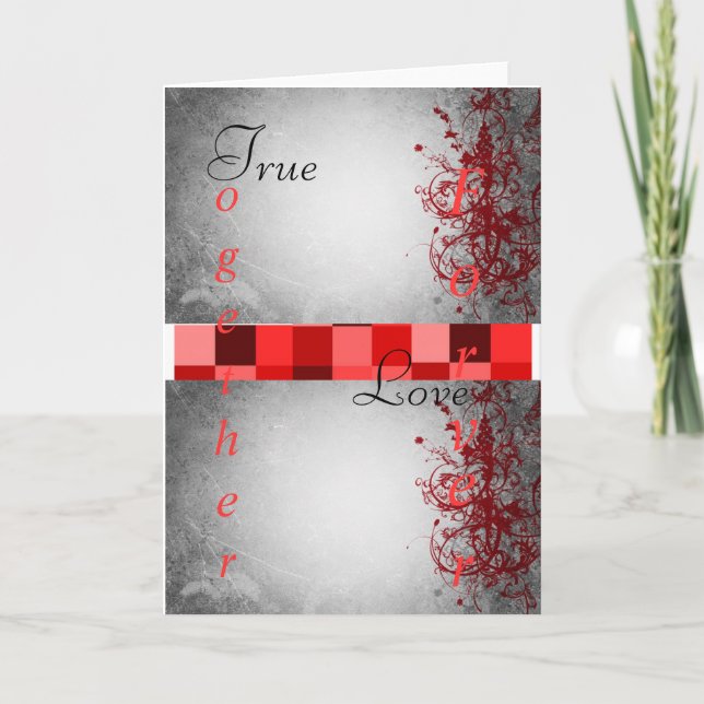 2 rue Kärlek Helgkort (Framsida)