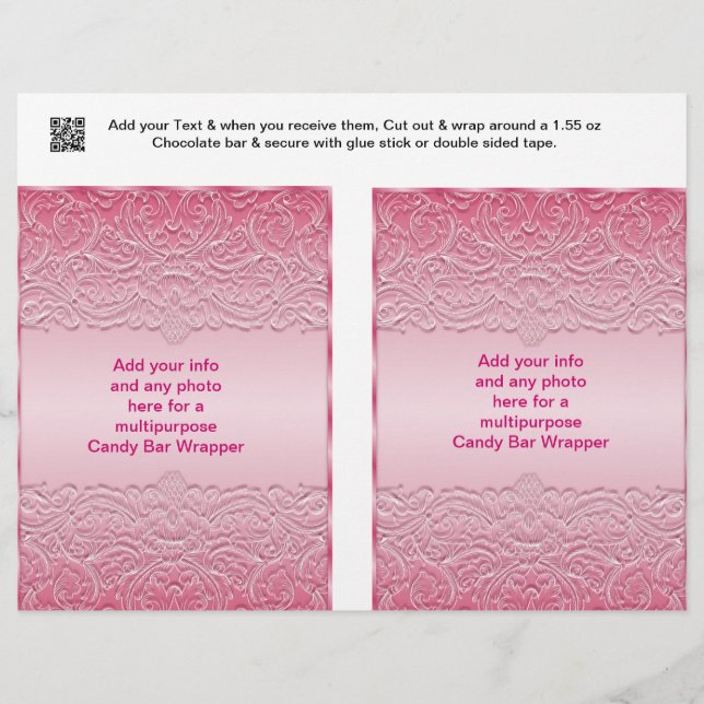 2 Samordsstöd för Candy Pub Wrappers Party (Framsida)