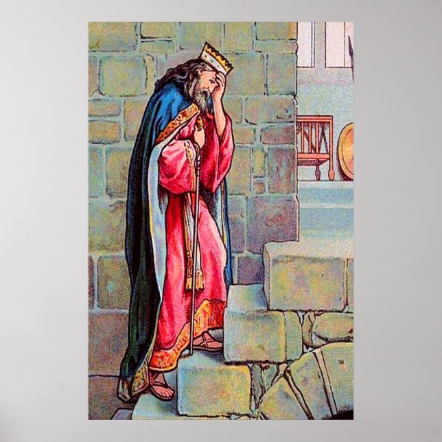 2 Samuel 18 David Grieves Over Absalom poster (Framsidan)
