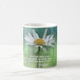 2 Samuel 22:33 Det är Gud som armar mig med styrka Kaffemugg