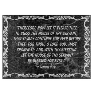 2 Samuel 7:29