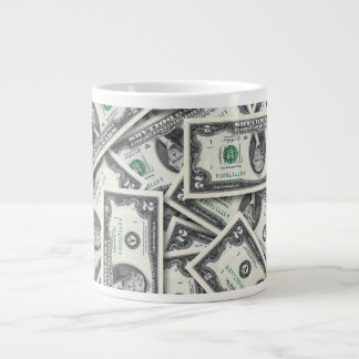 $2 Sedel Pengar Mönster Jumbo Mugg