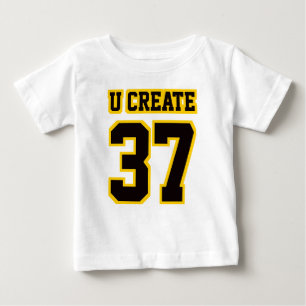 2 Sida WHITE BLACK GULD Dress Football Jersey Tröja