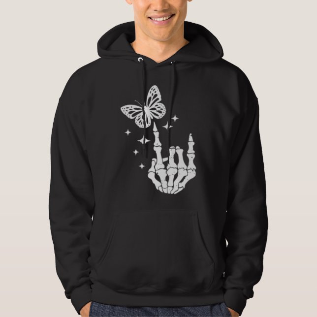 2 Side Groovy Weird Moms Build Character Overstimu Hoodie (Framsida)