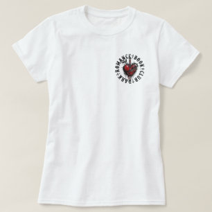 2 Sides Mörk Romantik Bok Klubb SMut Reader Gift T Shirt