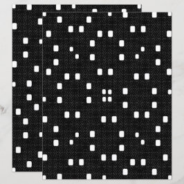 2-sidig B&V-strukturerad minimalism Scrapbook-sida