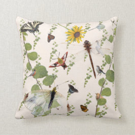 2-sidig naturens färgstarka Bra jord vismisk: Kudde