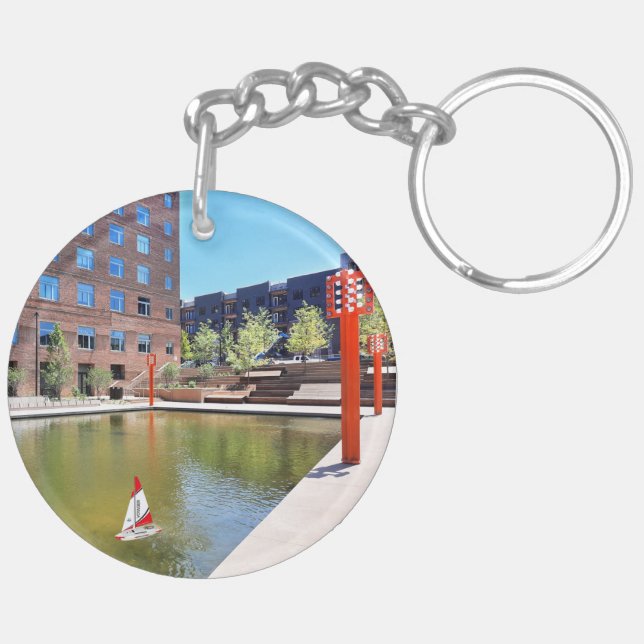 2-sidig Nyckelring (Vänster Baksida)