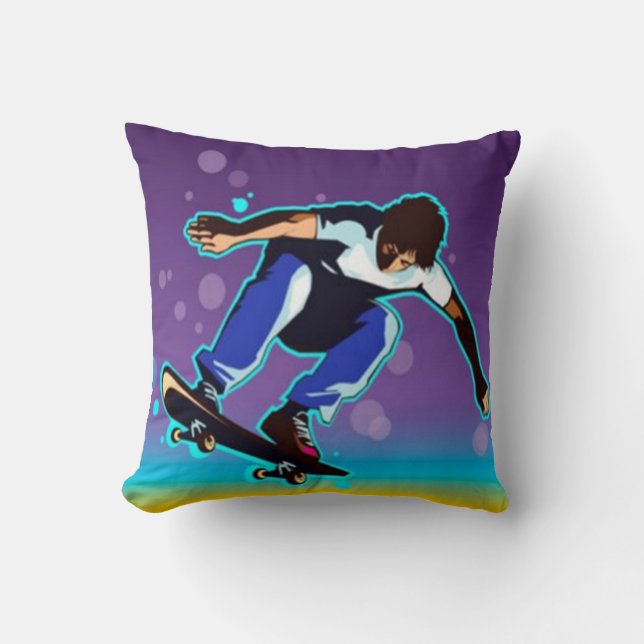 2-sidig skateboardkudde kudde (Framsida)