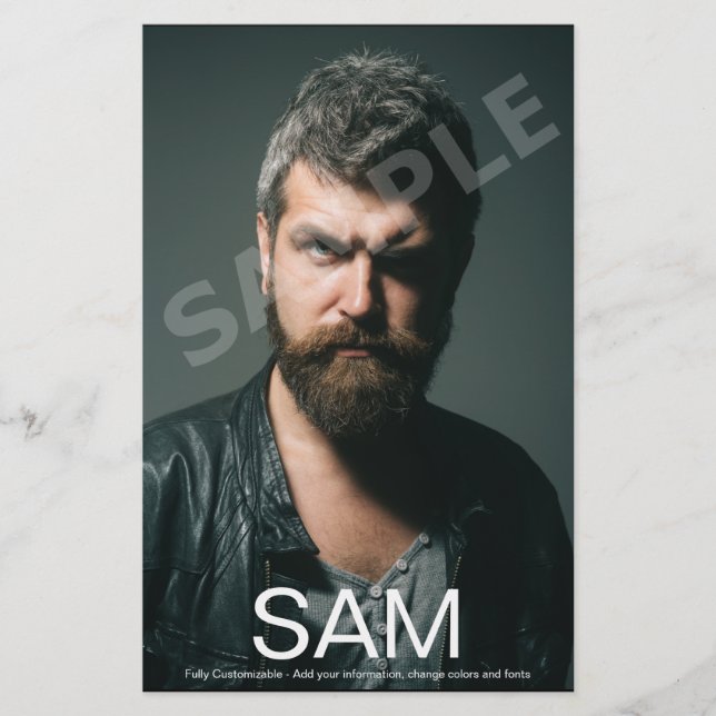 2-sidiga fotomaktorer, komp-Zed-kort Flygblad (Framsidan)