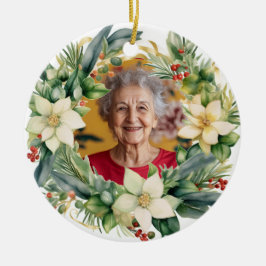 2 sidiga minnesstund - julprydnad julgransprydnad keramik