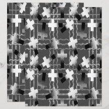 2-sidigt Sått i tro Gråskala Scrapbookpapper