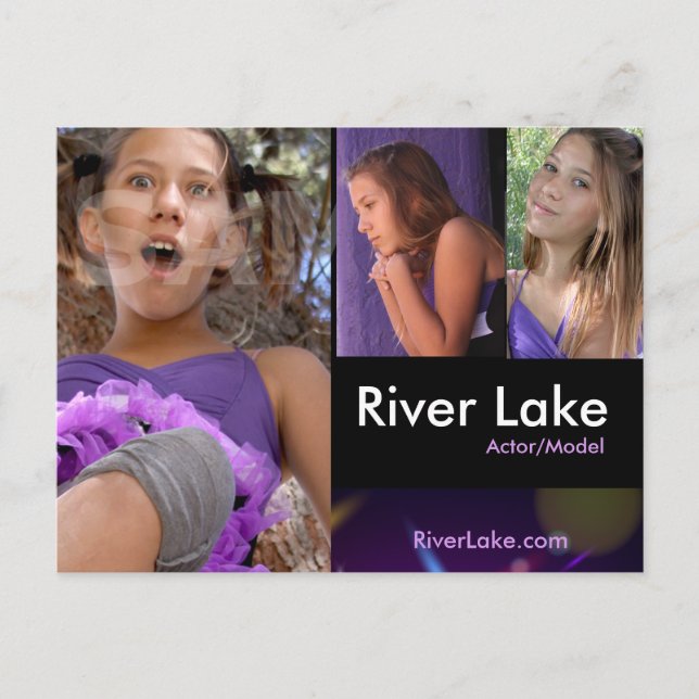 2 sidokörriktare för kompositkort - hörlurar vykort (Framsida)