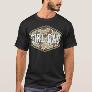(2 Sidor) Kamouflage Pappa Till Tjej Kamouflage Pa T Shirt