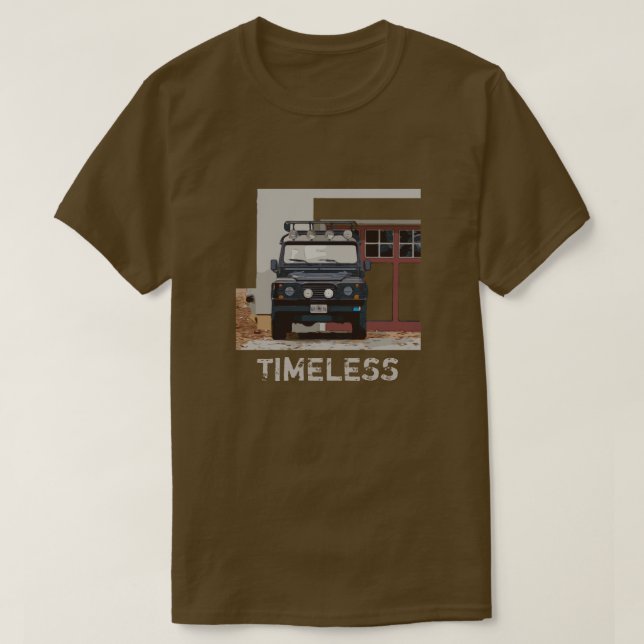 2 SIDOR TIDSLÖS T SHIRT (Design framsida)