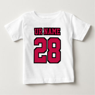 2 Sidovita CRIMSON RED BLACK Football Crewnacke T-shirt