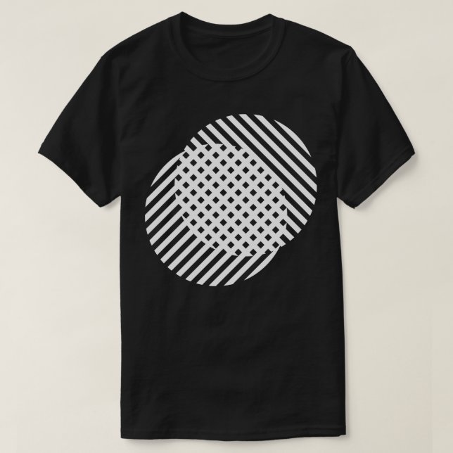 2 skärande cirklar t shirt (Design framsida)
