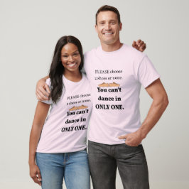 2 Skor eller Inga Pers. Unisex T Shirt