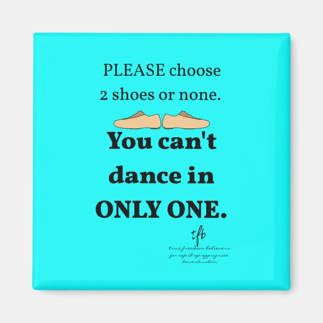 2 skor eller ingen cyan magnet (Framsidan)