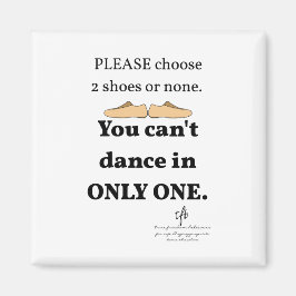 2 skor eller ingen vit magnet