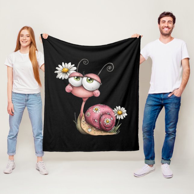 #2 Snigel älskar dig Fleecefilt (På plats)