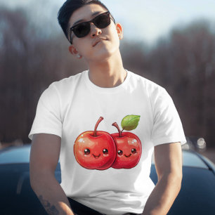 2 söta kawaii-äpplen t shirt
