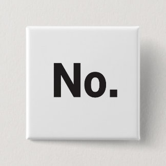 2" Square Button: No. Knapp