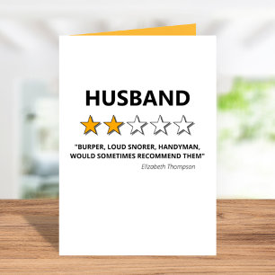 2 stjärnor - granskning Funny Make Valentines Helgkort