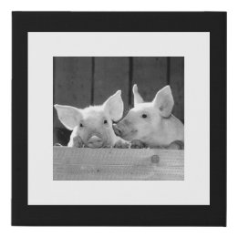 2 Svart svartvit foto Ram Gallery Wall