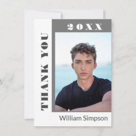 2 Tack för PHOTO Modern Simple Minimalist Studente