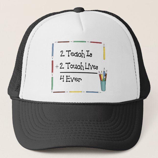 2 Teach är 2 handlagliv 4 någonsin Keps (Framsida)