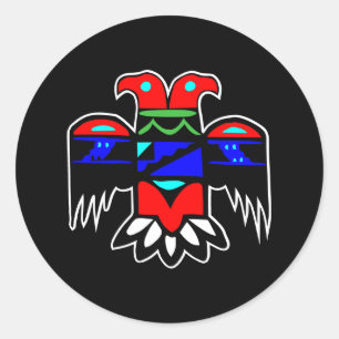 2 Thunderbird Black Runt Klistermärke