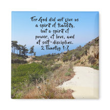 2 Timothy 1:7 Konfidentiell bibelverse